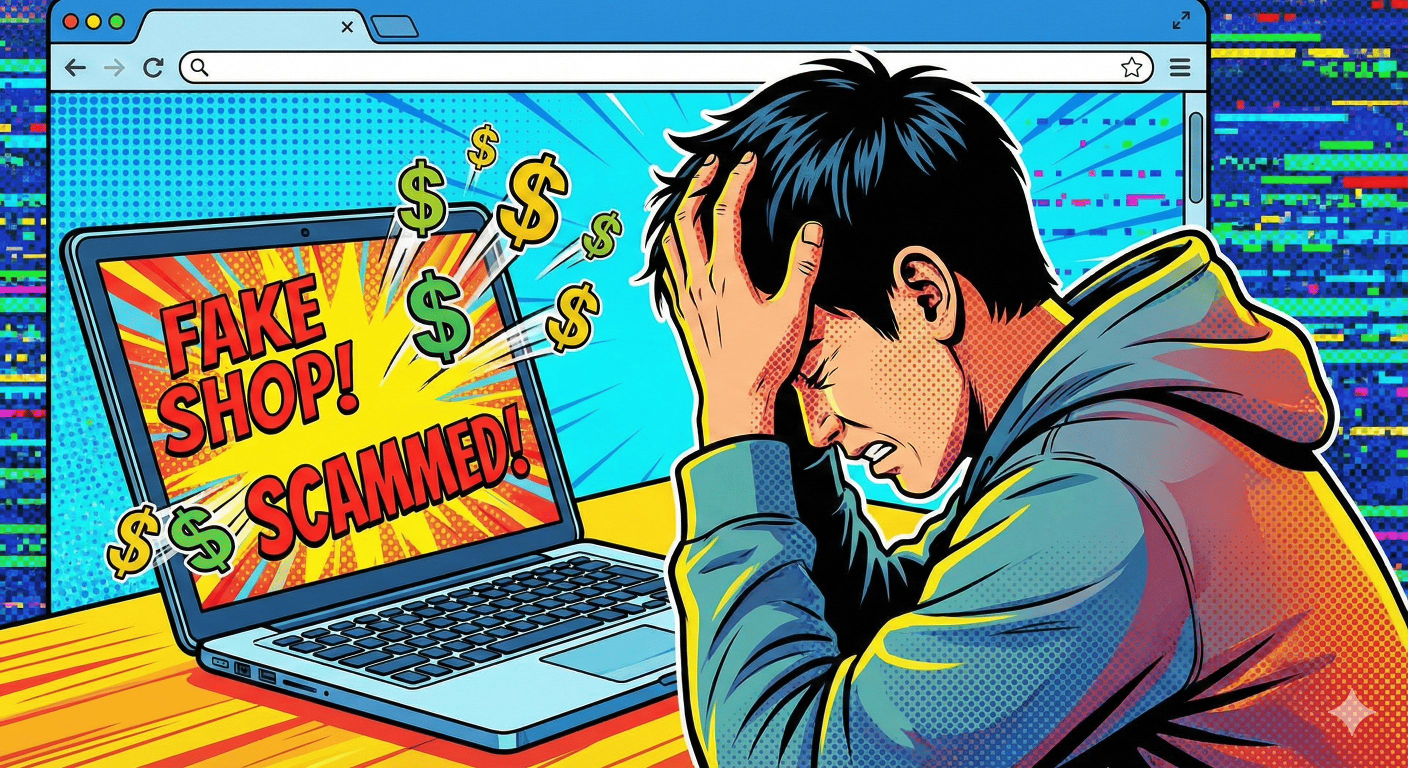 インターネット通販詐欺サイトに騙された体験記